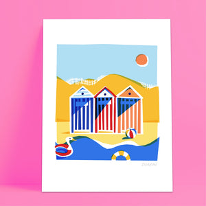 Marie Doazan - [Les cabines] 30x40cm, 30ex.