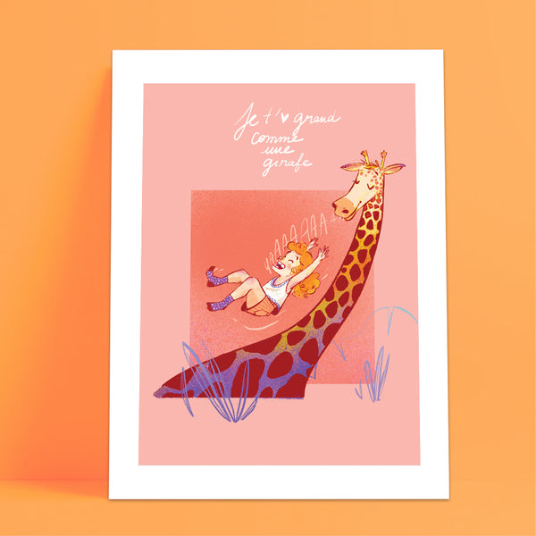 Pack de 5 - Illustration 2500 Voix - [Je t'aime comme] - A5