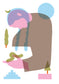 Bérénice Millon - [Little Friends I], 21x29,7cm, 15ex.