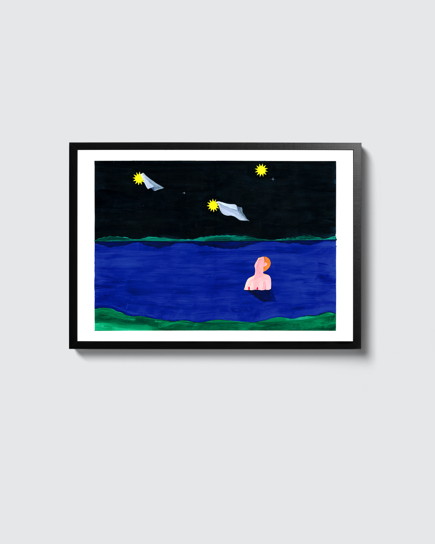 Clémence Sauvage - [Bain de minuit] - 30x40cm, 50 ex.