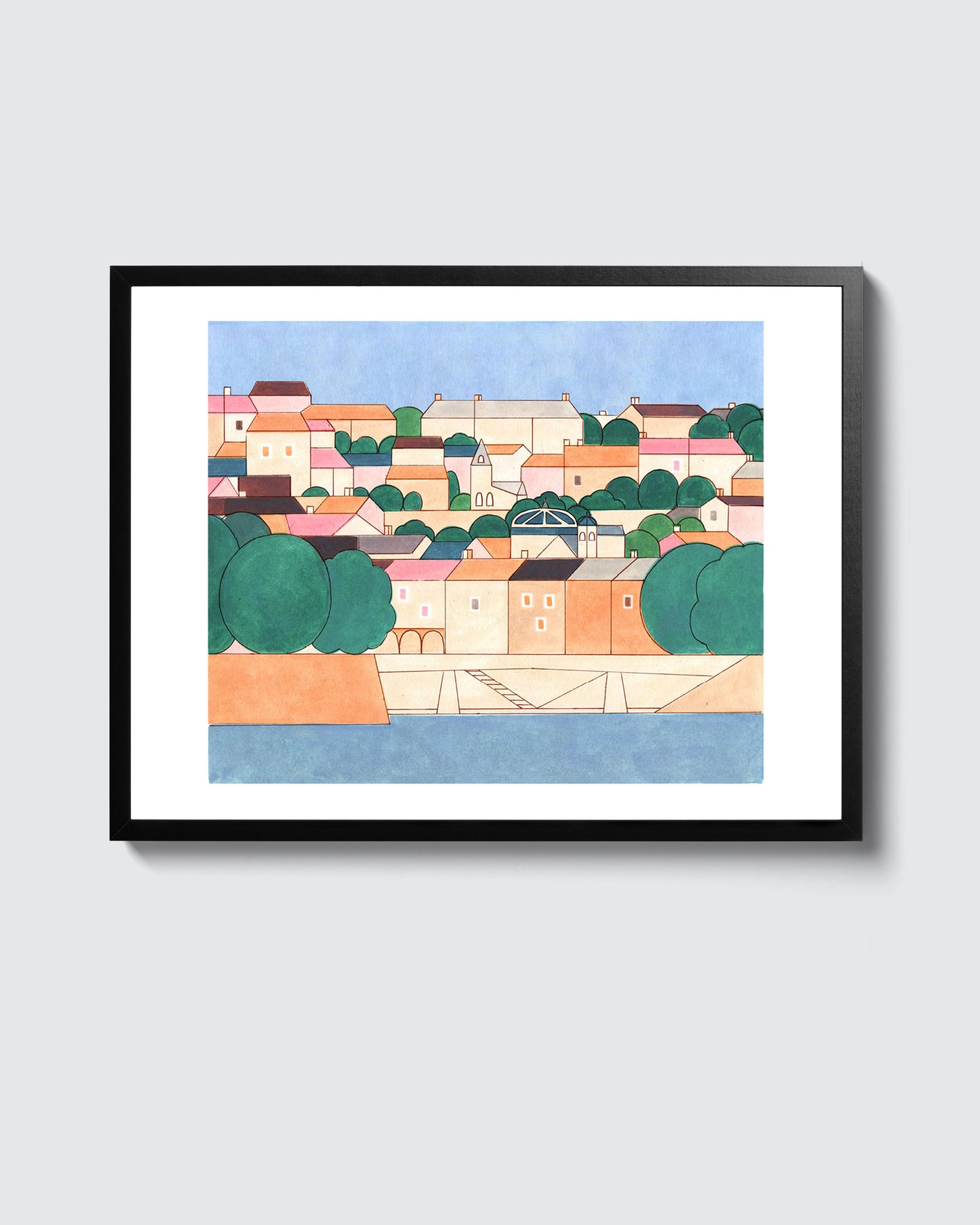 Morgane Fadanelli - [Les pentes] - 29,7x42cm, 30 ex.