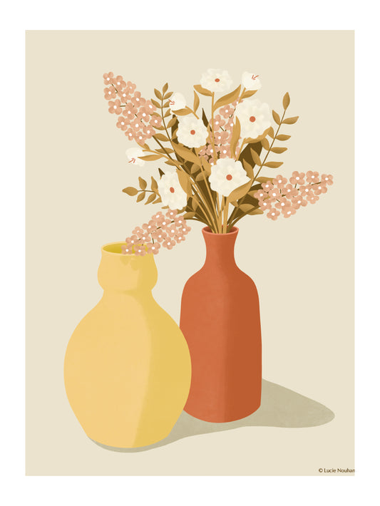 Lucie Nouhant - [Les fleurs] - 30x40cm, 25 ex.