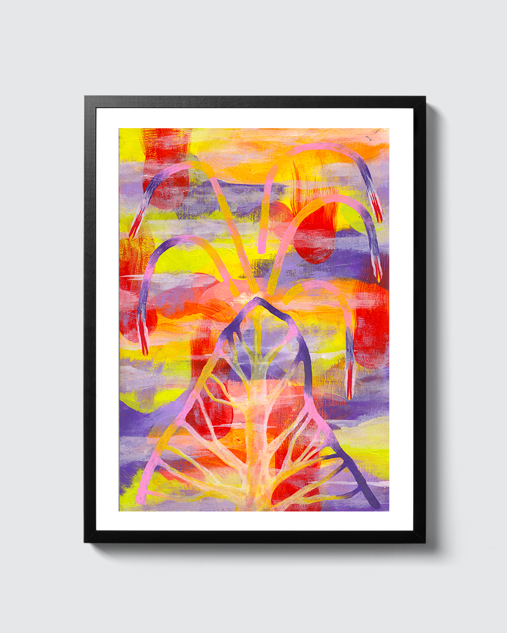 Laho - [Eruption volcanique], 29,7x42cm, 1ex., 35€