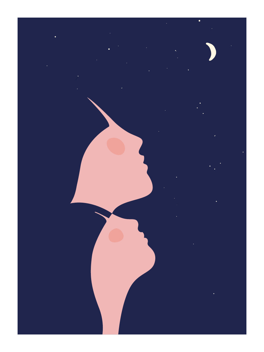 Sabrina Chess - [Décrochons les étoiles] - 30x40cm, 100 ex.