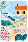 10. Sophie Weidler-Bauchez  [L'allée du jardin] - 21x29,7cm, 25 ex.