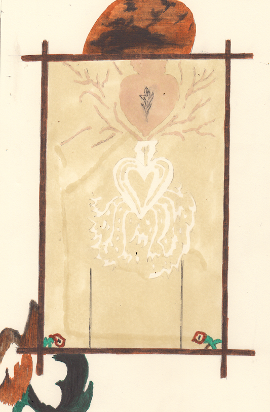 Marie Jacotet - [Tableau], 11x18cm, 100ex.