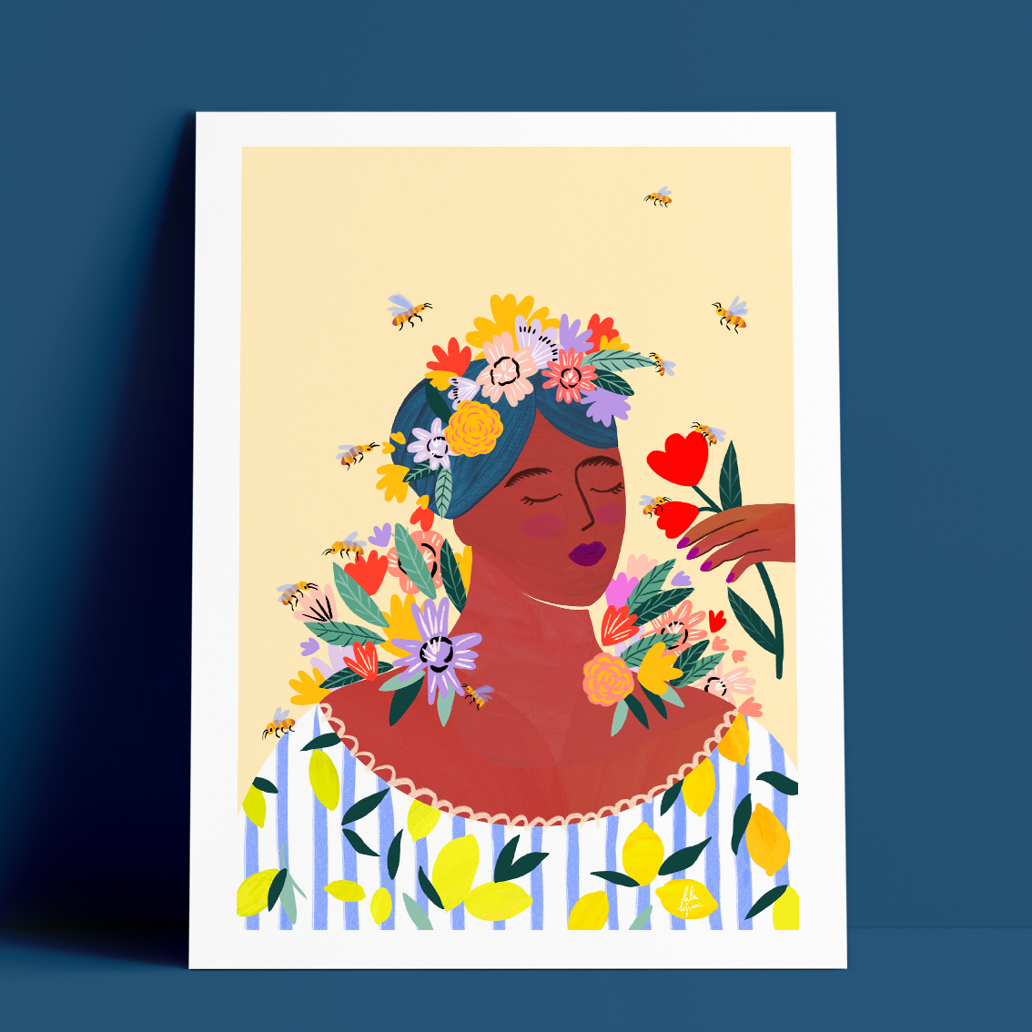 Lila Lefranc - [Les Abeilles], 20x30cm, 50ex., 30€