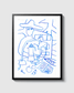 Elsa Adamus- [Bleu] - 21x29,7cm, 10 ex.
