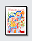 Elsa Adamus- [Les chaises rouges] - 20x30cm, 10 ex.