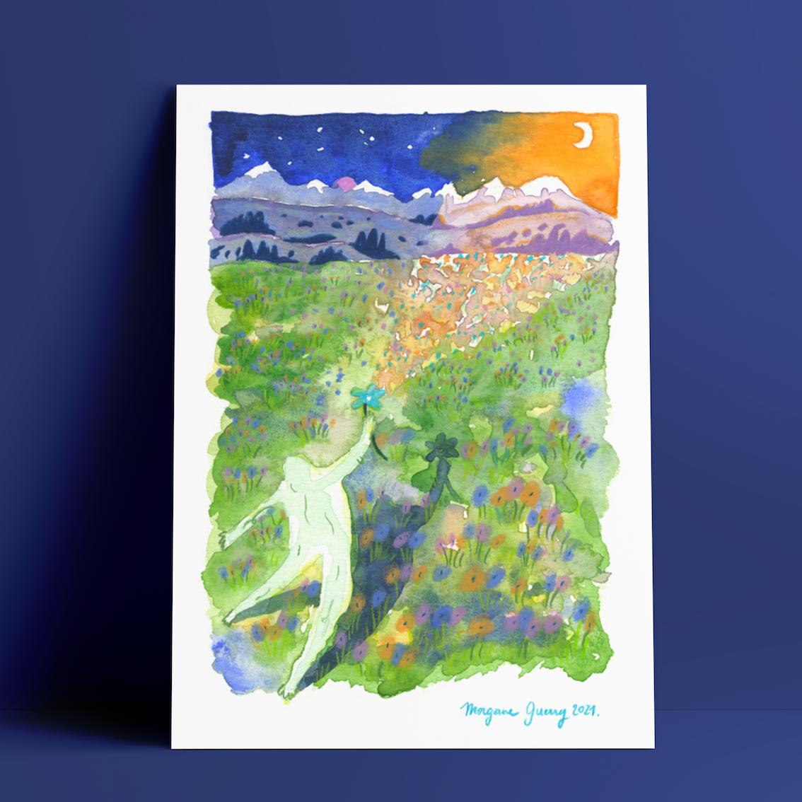 Morgane Guerry - [Fleur d'espoir], 20x30cm, 50ex.