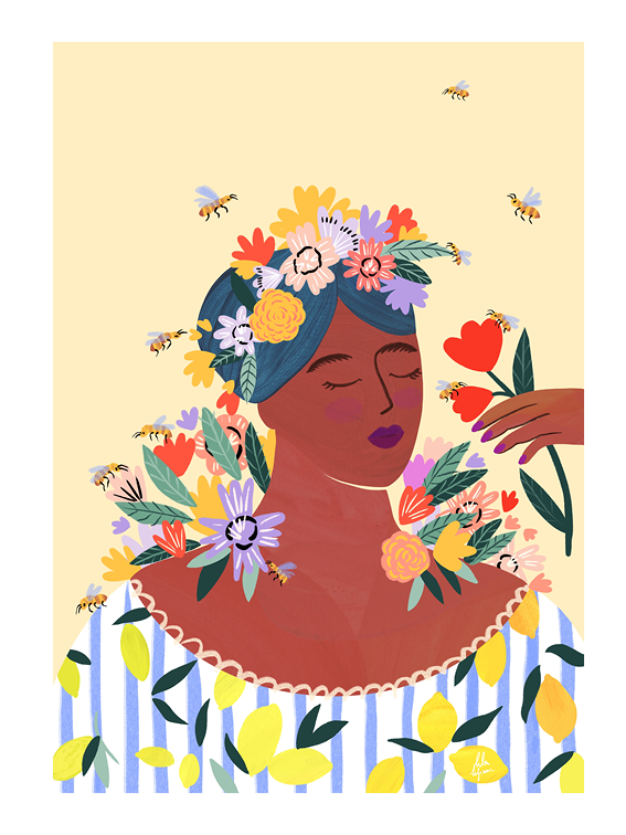Lila Lefranc - [Les Abeilles], 20x30cm, 50ex., 30€