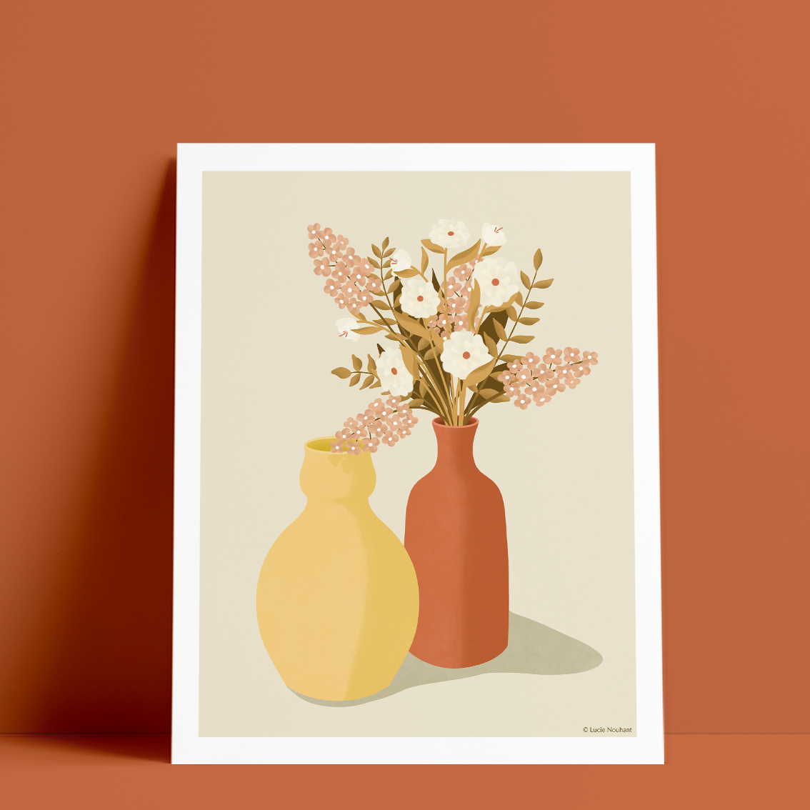 Lucie Nouhant - [Les fleurs] - 30x40cm, 25 ex.
