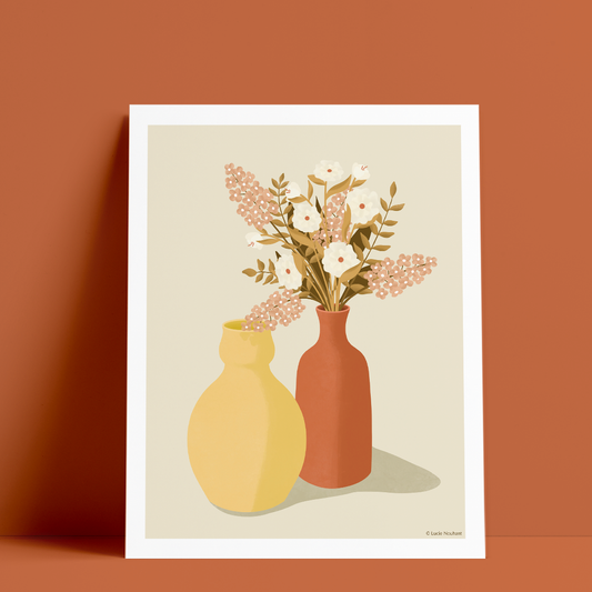 Lucie Nouhant - [Les fleurs] - 30x40cm, 25 ex.