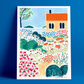 10. Sophie Weidler-Bauchez  [L'allée du jardin] - 21x29,7cm, 25 ex.